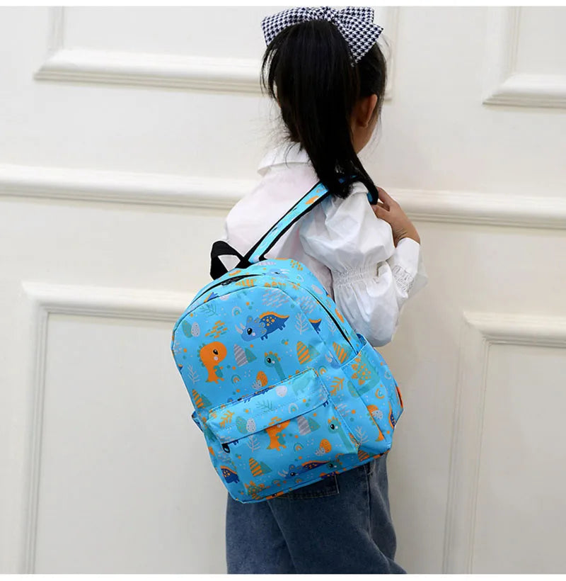 Mochila para niños pequeños, mochila preescolar ligera con bonitos dibujos, mochila de viaje para niño y niña