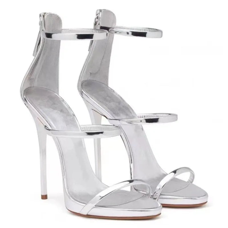 Sentido del lujo~! Sandalias de Mujer, Elegantes y Sexys, de Tacón Alto, Zapatos Casuales, Zapatos de Tacón para Mujer, Zapatos de Novia para Boda