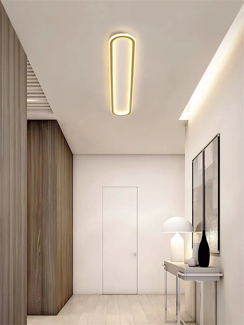 Luces de techo LED modernas, lámpara de pasillo, dormitorio, sala de estar, cocina, luz montada en el techo, guardarropa, pasillo, balcón, vestíbulo, decoración