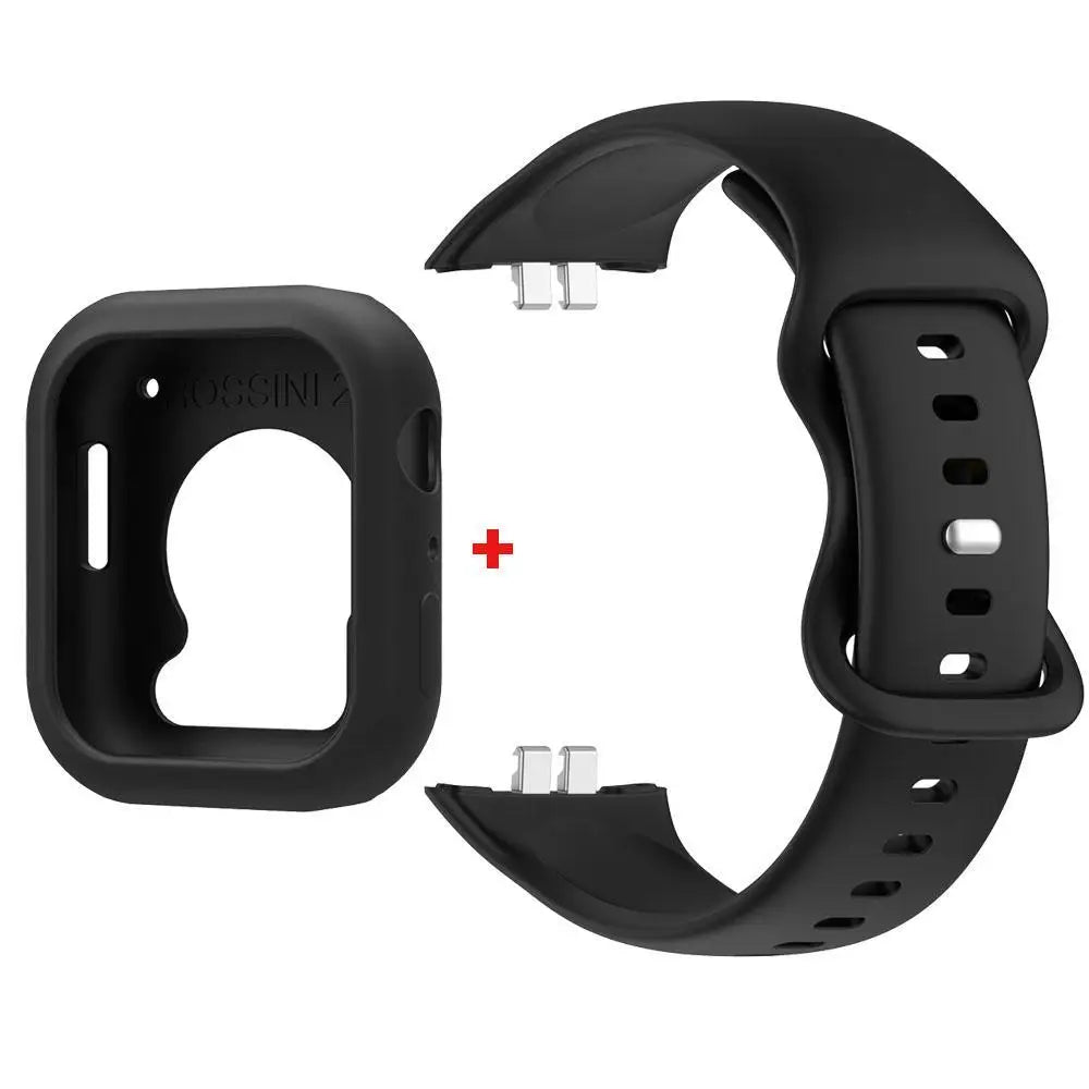 Correa de reloj de silicona + funda para Huawei Honor Choice ROSSINI 2i, pulsera y funda para reloj inteligente, Correa de repuesto para muñeca