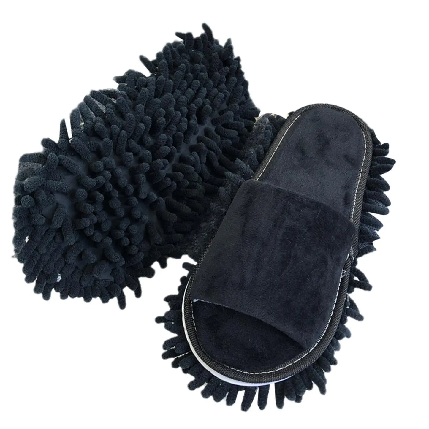 Zapatillas de fregona perezosas, zapatillas para limpiar el suelo, zapatos, zapatillas limpias, limpiar el suelo, zapatillas de