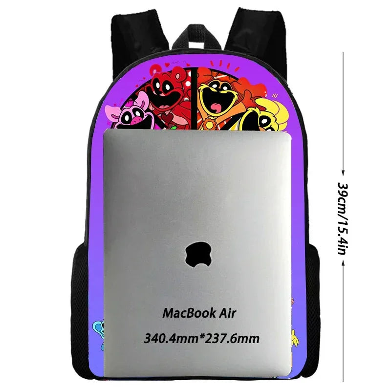 Mochila de baño Skibidi escolar para niños con bolsas para el almuerzo, bolsas para lápices, mochilas escolares para niños y niñas, el mejor regalo