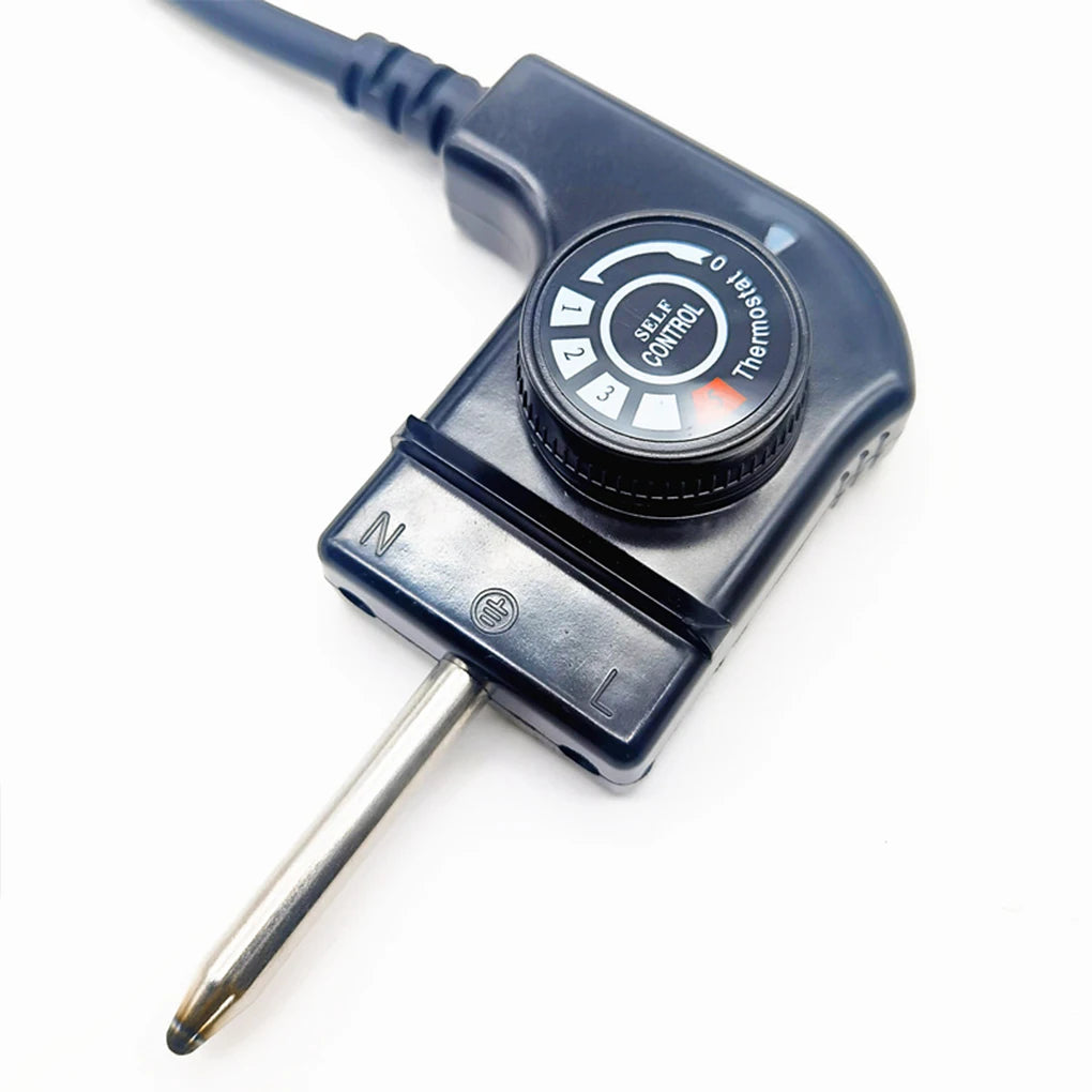 Cable de Control del termostato de la bandeja para hornear eléctrica de temperatura ajustable, cómodo y práctico, seguro como se muestra