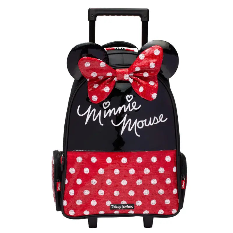 Mochila de dibujos animados australianos de gran capacidad para estudiantes, con ruedas, para deportes, con vaso de popote, lonchera y bolsa de almuerzo, y mochila con sombrero.