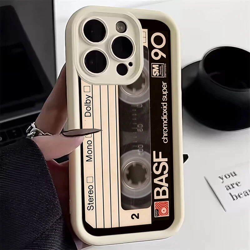 Funda de teléfono suave de silicona con patrón de cinta de la suerte para Xiaomi Redmi 13C 14C 13 12 4G Redmi Note 14 13 12 11 Pro Plus 5G 12S 11S