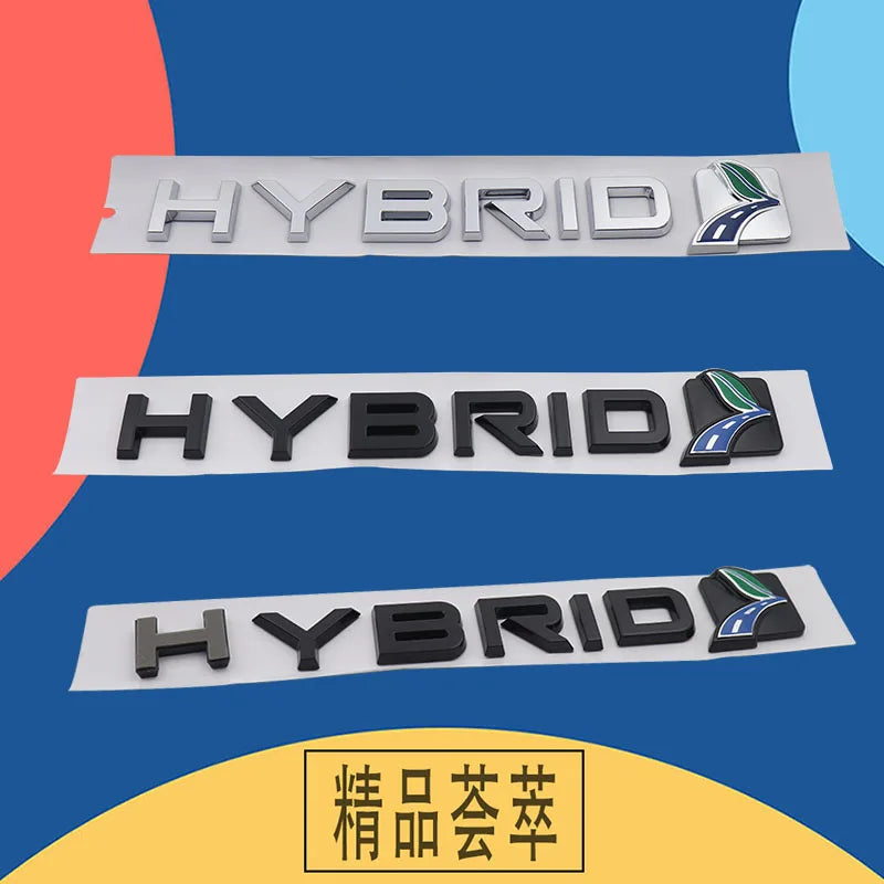 3D Premium hoja ecológica híbrida para Fusion ESCAPE c-max guardabarros de coche maletero capó trasero placa con nombre calcomanía emblema insignia pegatina
