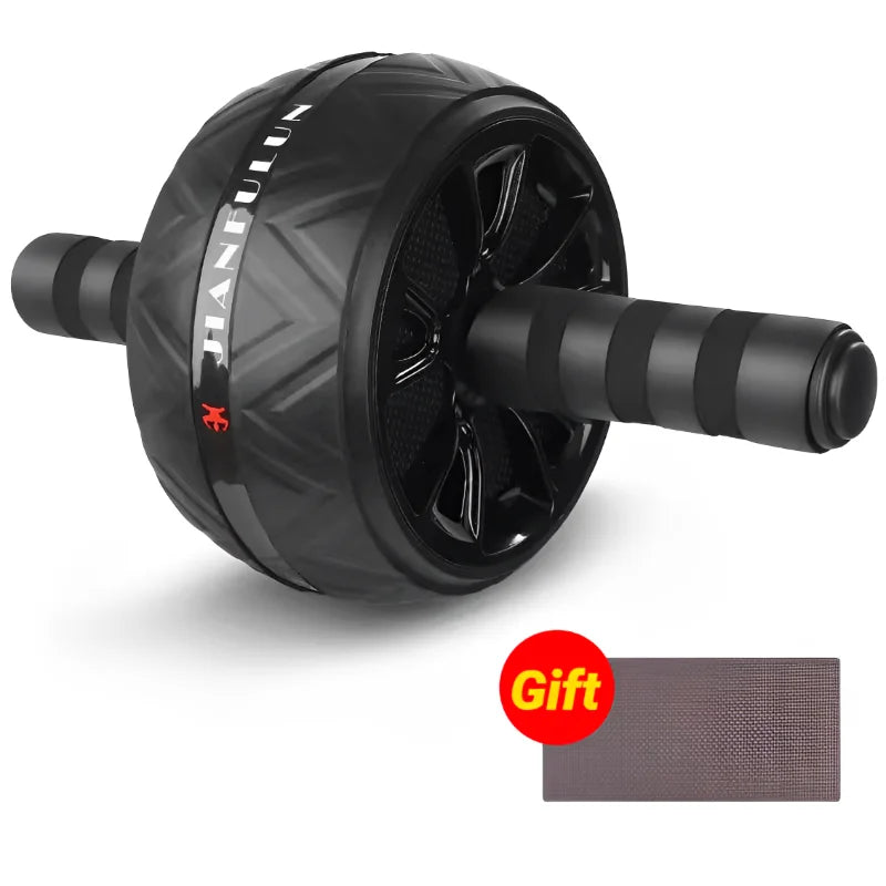 Rueda de rodillo Ab para entrenamiento central de Abs, equipo de Fitness antideslizante para gimnasio en casa, ejercicio de entrenamiento Abdominal para hombres y mujeres
