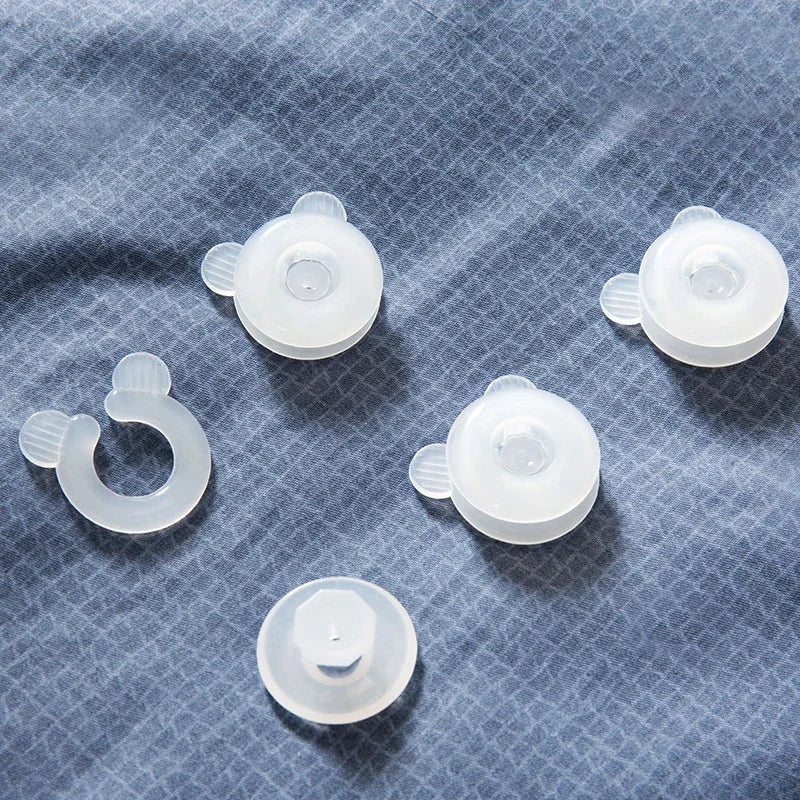 4 unids/set pinzas para edredón cama edredón Donuts fundas para edredón soportes para sábanas pinzas mantas accesorios para sábanas abrazadera de Clips de sujeción