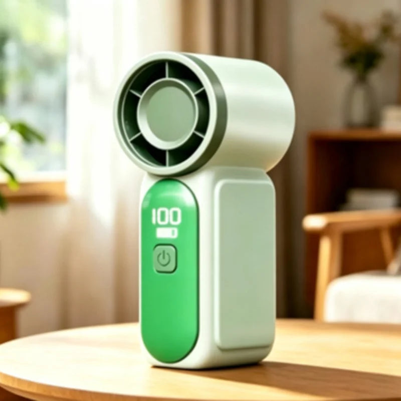 Ventilador portátil, práctico y creativo, miniventilador de bolsillo, ligero, adecuado para viajes, camping, exteriores, enfriadores de aire, nuevo