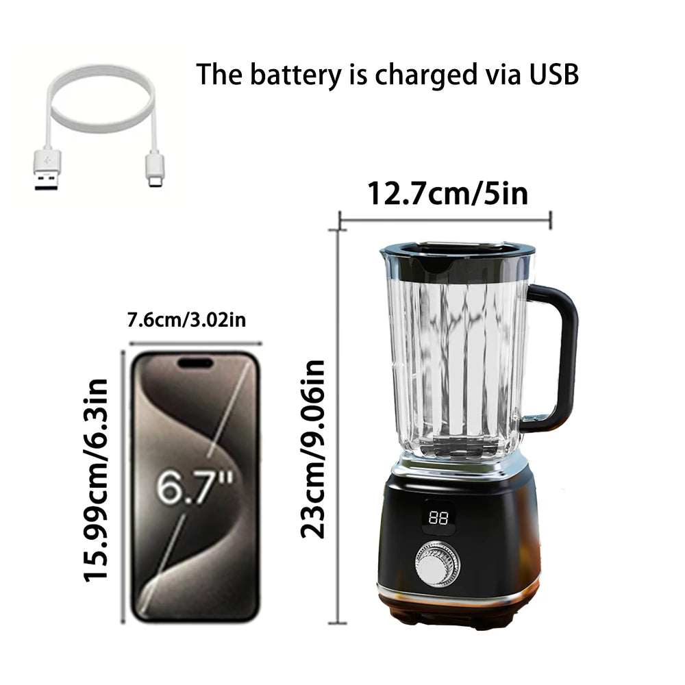 Nuevo Mezclador Doméstico Multifuncional, Exprimidor, Triturador de Hielo, Exprimidor con Alta Tasa de Extracción de Jugo, Utensilio de Cocina