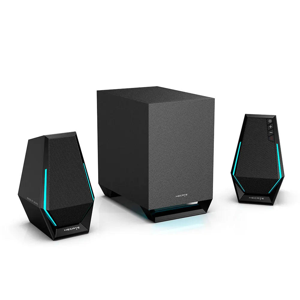 Caja de Sonido con Subwoofer para PC Edifier G1500 Max - Lotes de Alimentación con 30W RMS y Bluetooth 5.3