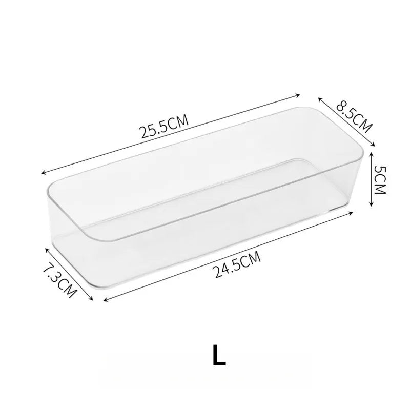 Caja de almacenamiento de cosméticos y papelería, adecuada para maquillaje, suministros de oficina, almacenamiento en el hogar, organizador de escritorio y cajones para el hogar