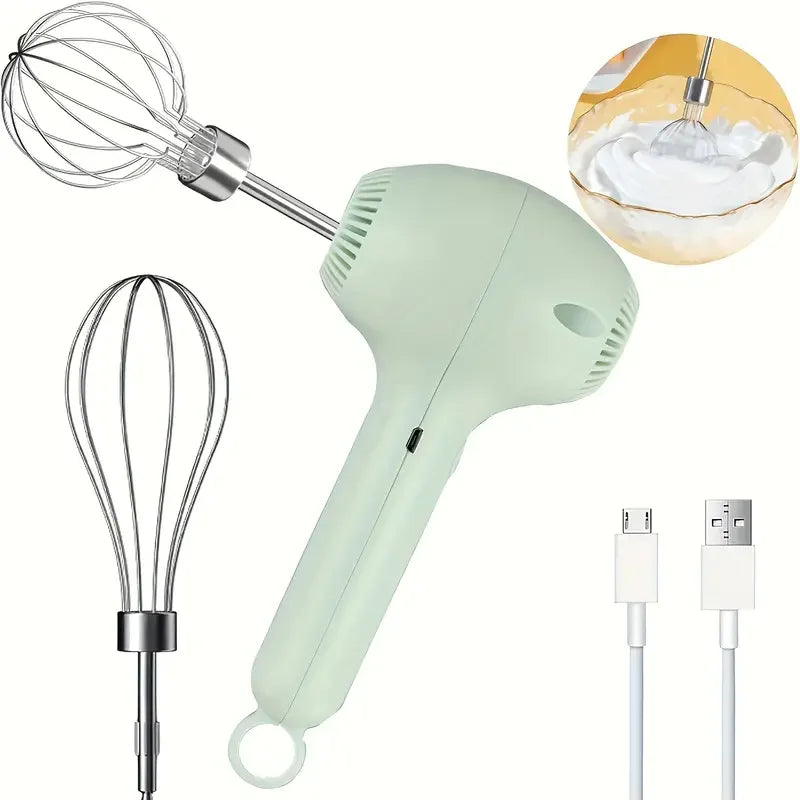 Batidor de huevos de acero inoxidable, batidor de alambre de cocina, batidor de globos, batidor de huevos de leche, batidor de huevos eléctrico de mano