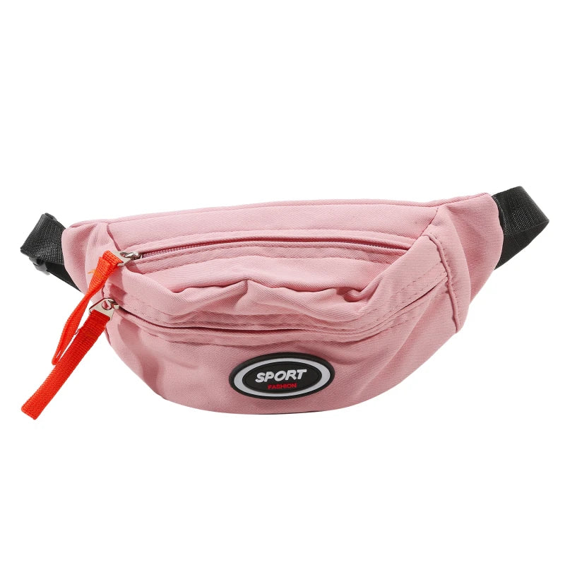 Riñonera pequeña para niños, riñonera ligera a la moda para niños pequeños y niñas, bolsa de pecho para deportes al aire libre, correr y acampar