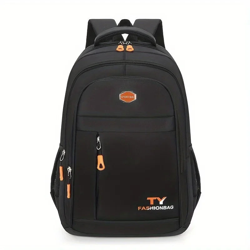 Mochila para hombre de 1 pieza, mochila informal impermeable de gran capacidad, mochila ajustable para computadora