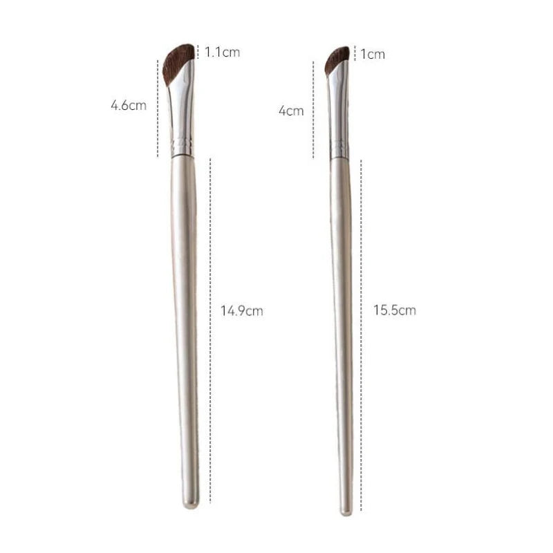 Brocha Profesional para Maquillaje de Nariz en Ángulo Plano, Brocha Suave para Contorno de Ojos y Nariz, Herramientas de Belleza y Cosméticos