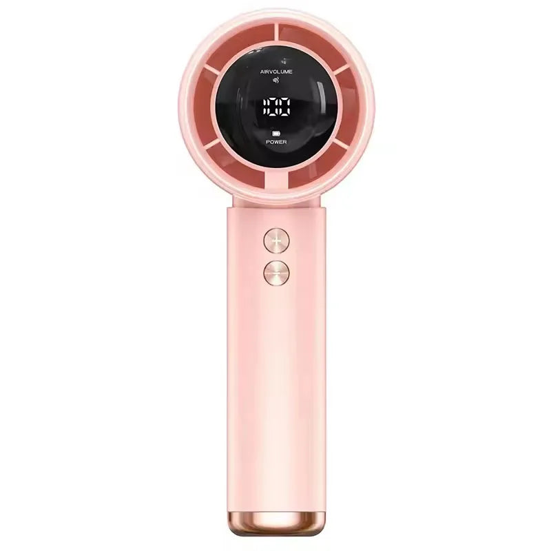 Mini Ventilador de Mano USB de Carga Rápida, Ventilador Portátil Silencioso de Alta Velocidad para Viajes y Actividades al Aire Libre