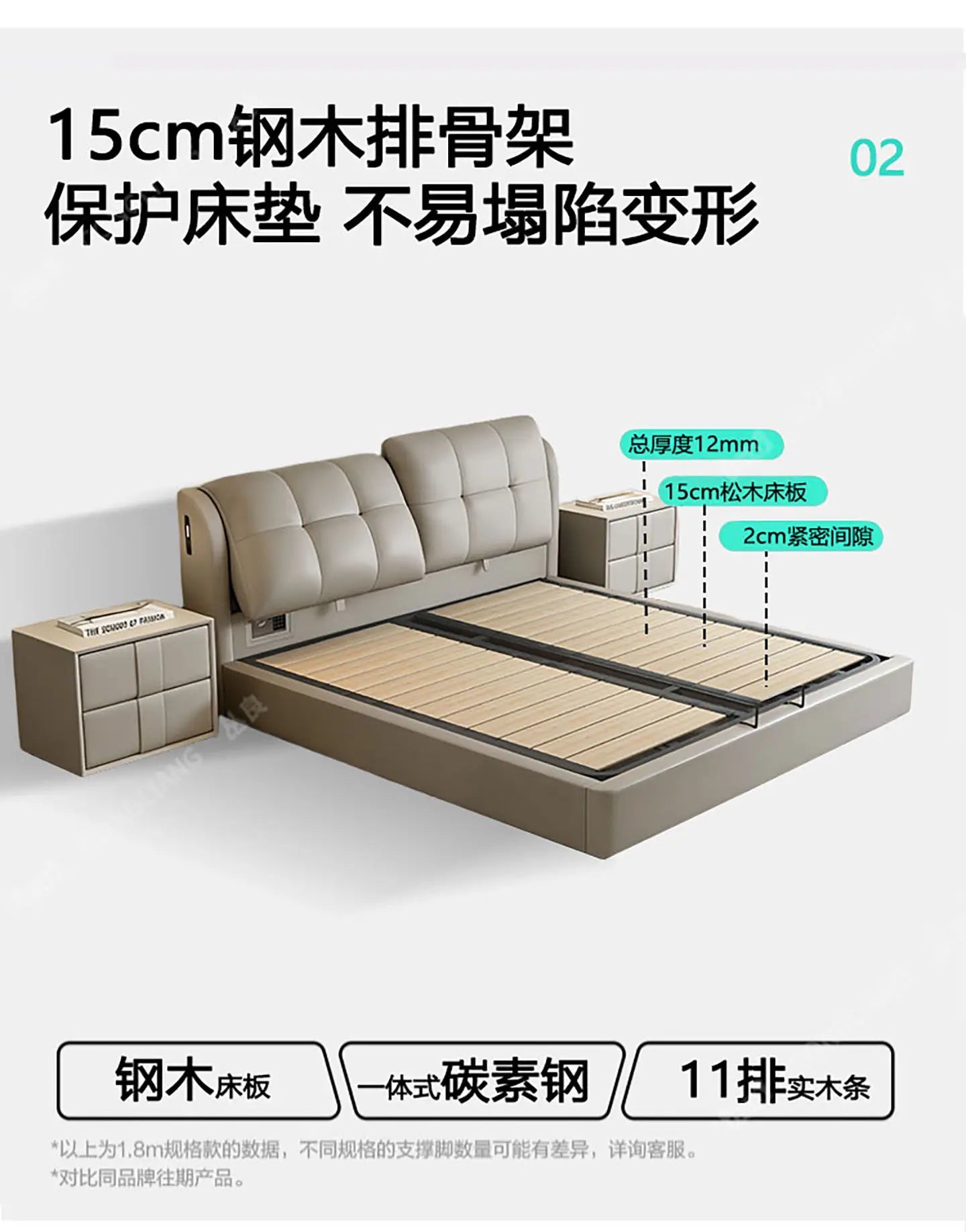 Cama de masaje moderna y sencilla, diseño de cama de dormir de madera, cama doble de lujo para niñas, cama Queen con plataforma, muebles de salón y suite.