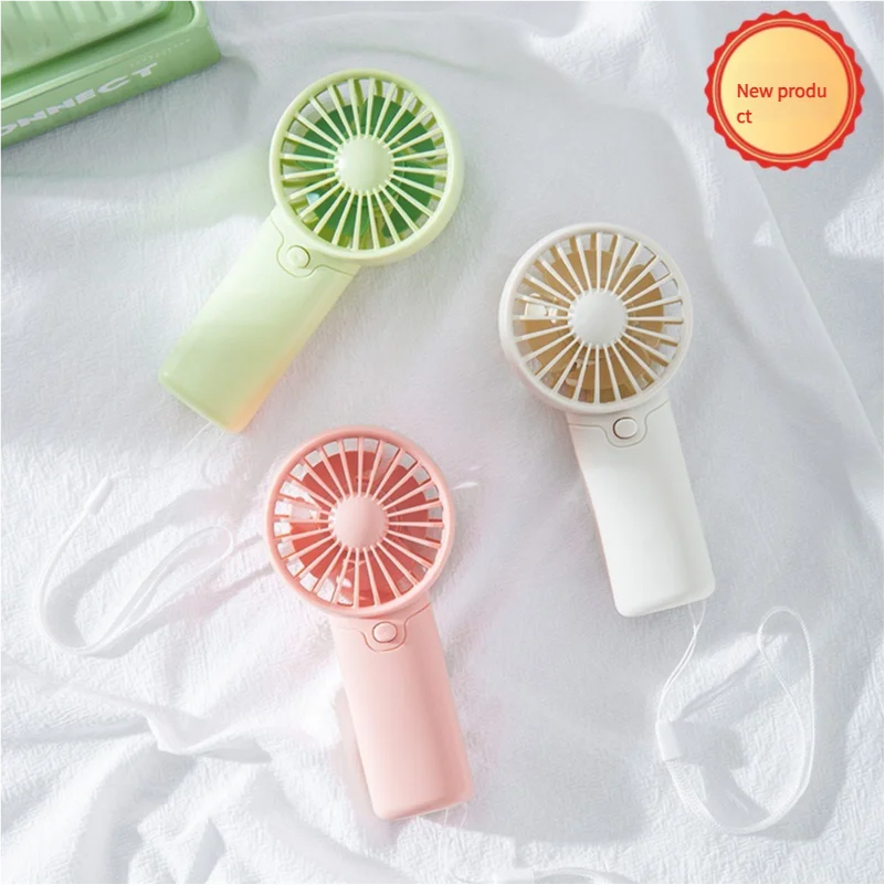 Ventilador Portátil MEET SUN, Ventilador Pequeño Creativo y Conveniente, Ventilador de Bolsillo, Ventilador de Mano Ligero con Batería AAA, Mini Ventilador de Mano, Enfriador de Aire