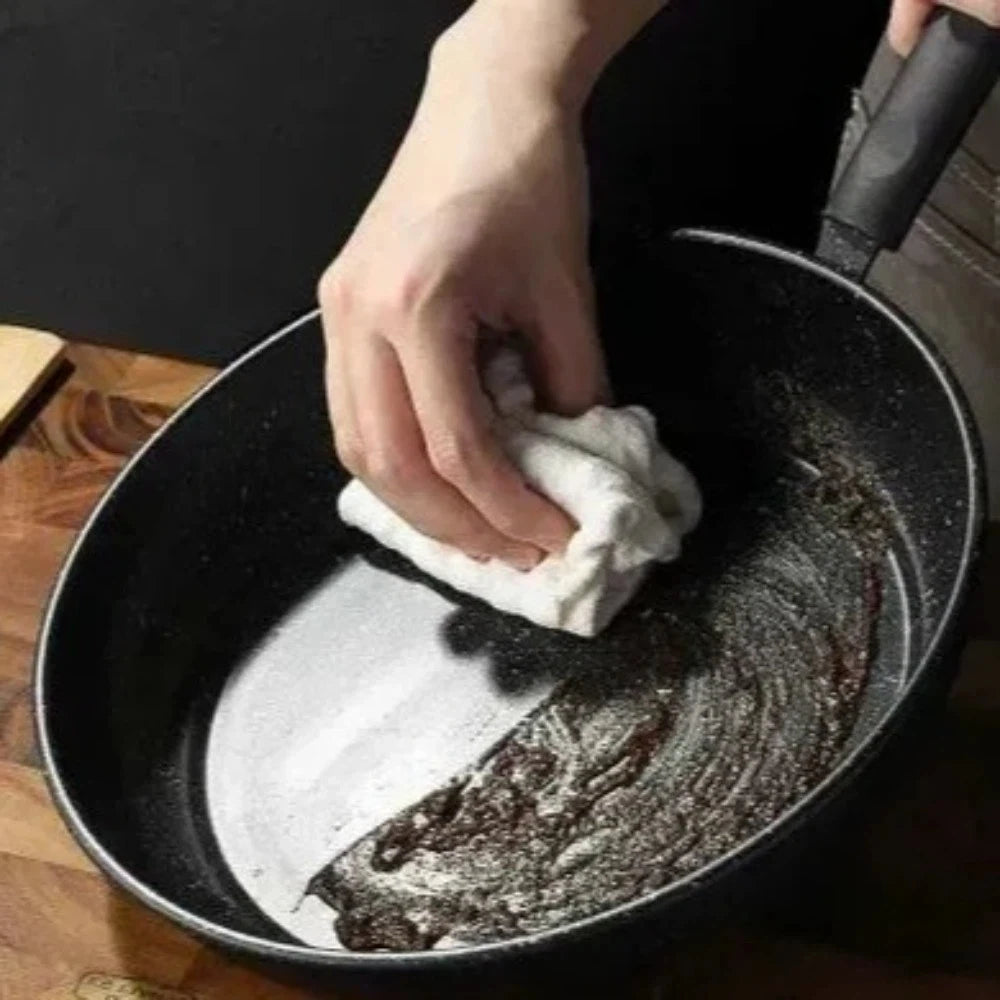 Sartén de piedra Maifan sin tapa de 18-25 cm, sartén antiadherente, utensilio de cocina grueso para cocinar carne, apto para cocinas de gas e inducción.