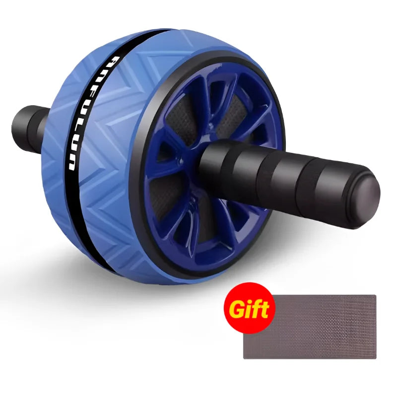 Rueda de rodillo Ab para entrenamiento central de Abs, equipo de Fitness antideslizante para gimnasio en casa, ejercicio de entrenamiento Abdominal para hombres y mujeres