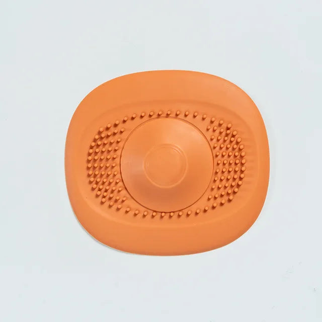 Tapón de silicona para fregadero de cocina, filtro de ducha, tapón de cubierta de drenaje, colador de fregadero, escurridor de suelo, recogedor de pelo, accesorios de baño