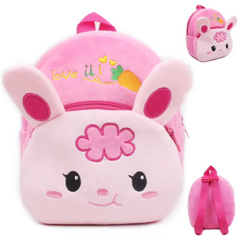 Mochilas de animales en 3D para niños y niñas, mochilas escolares con dibujos de pingüinos, juguetes de guardería, regalos, mochilas escolares