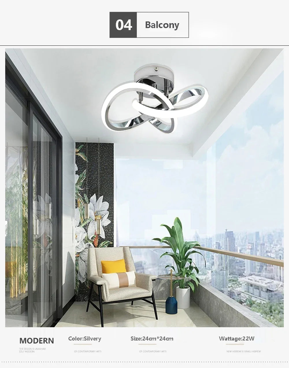 Lámpara de techo LED moderna, lámparas Led para pasillo, escalera, balcón, guardarropa, entrada, pasillo de Hotel, decoración del hogar, brillo de iluminación Led