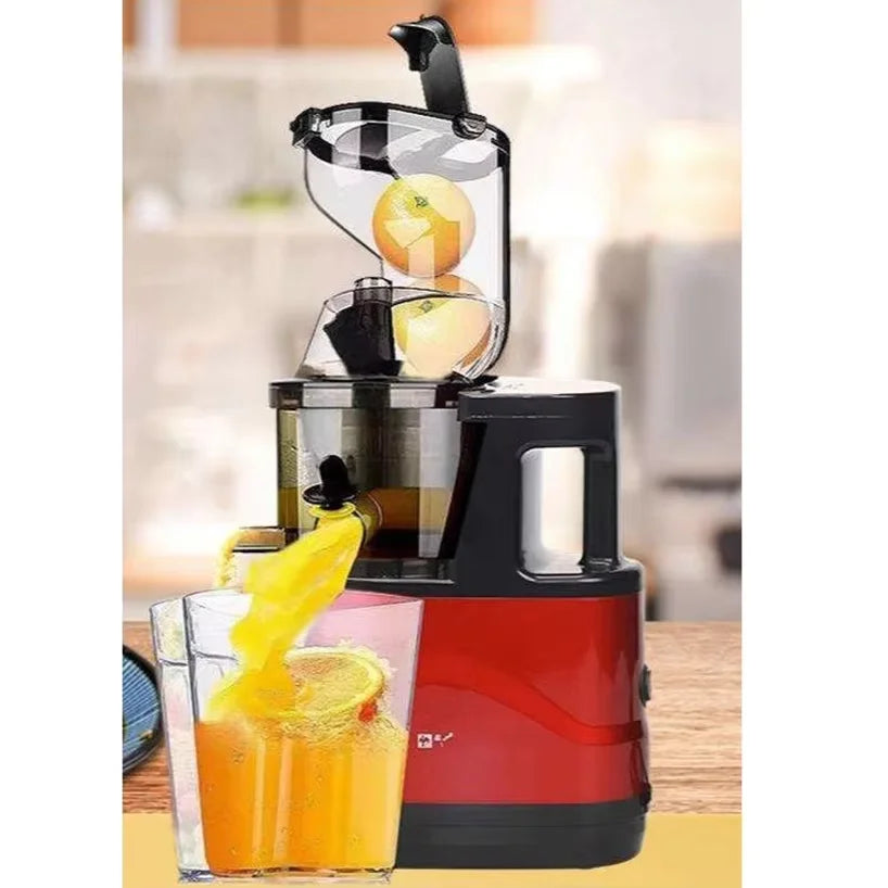 Extractor de Jugos Centrífugo de Boca Ancha para Frutas, Exprimidor Compacto, Máquina para Hacer Jugos, Exprimidor de Jugos Frescos, Fácil de Limpiar