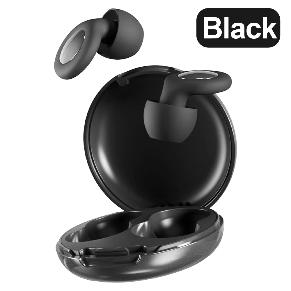 Tapones para los oídos silenciosos para dormir, reducción de ruido, súper suaves, reutilizables, protección auditiva, tapones antiruido para conciertos, viajes y trabajo