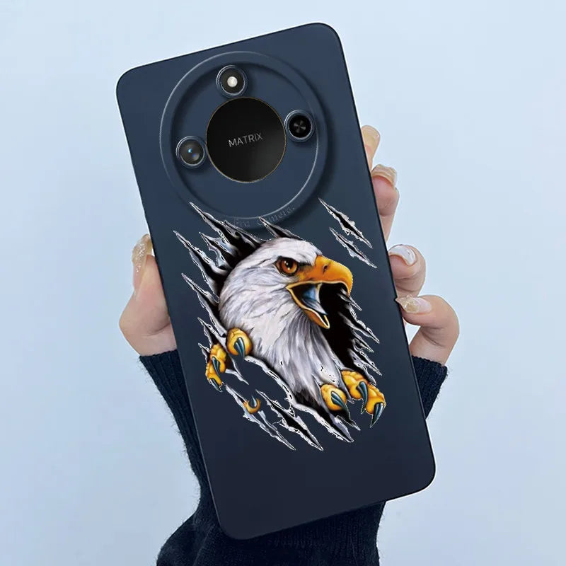Para Honor X9C Funda de teléfono inteligente X9cSmart Funda de silicona suave dulce moda pintada dibujos animados niños niñas encantadora Funda trasera estampada