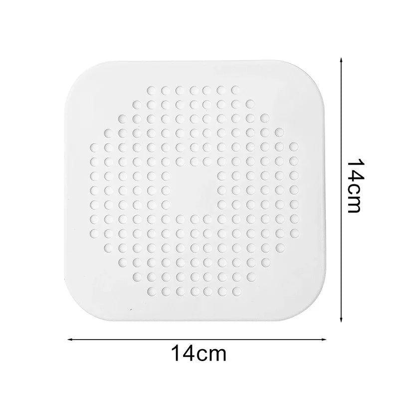 Tapón de silicona para desagües de cocina y baño, filtro de agua para bañera, accesorios para el hogar, atrapapelos para ducha y fregadero