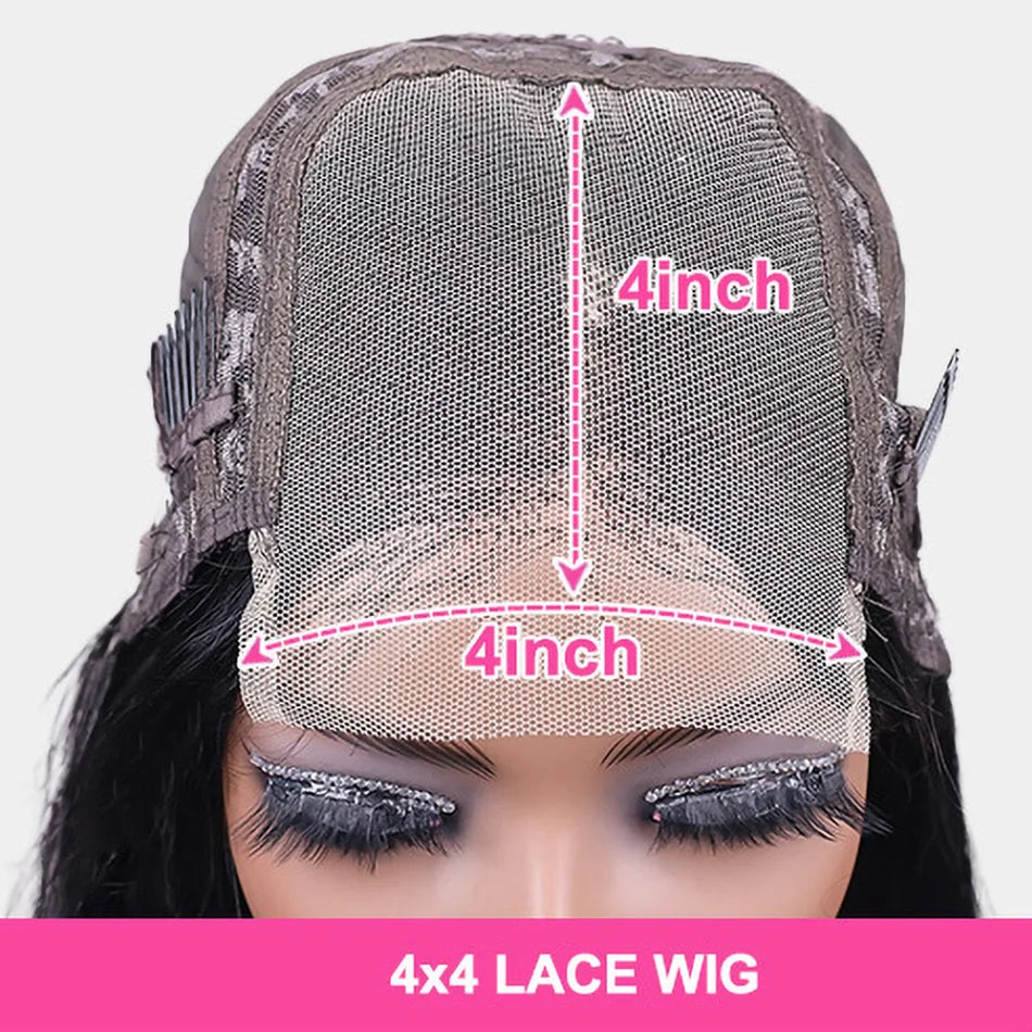 Vietnamese 13x4 Curly Lace Front Wig Short Bob Frontal Wig Deep Water Wave 2x6 4x4 5x5 HD Lace Closure Wig For Women PrePlcuked