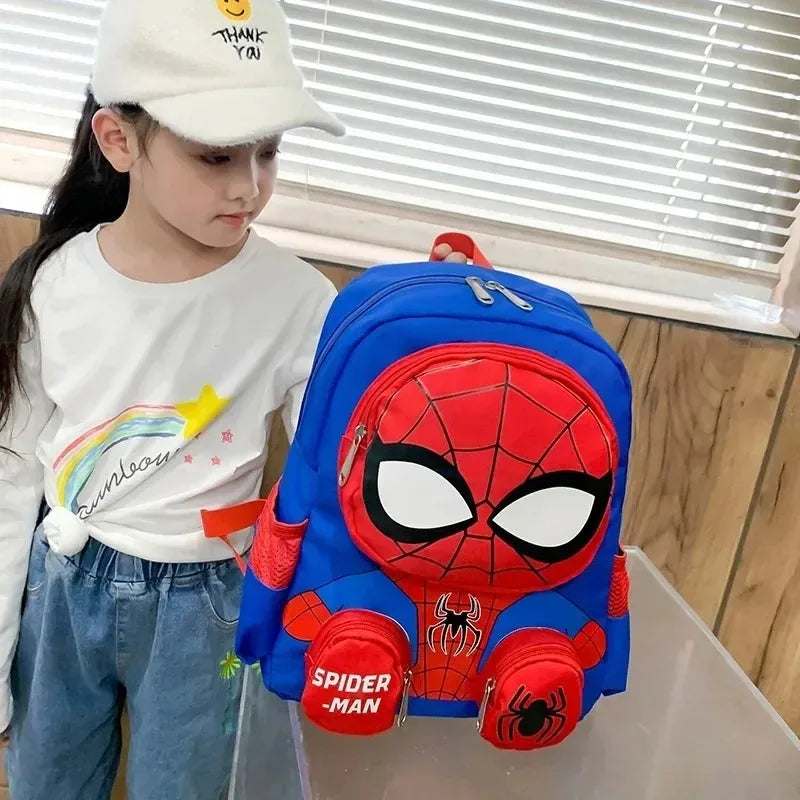 Mochila Escolar de Moda con Dibujos Animados, Impermeable, Ligera, de Gran Capacidad, para Niños