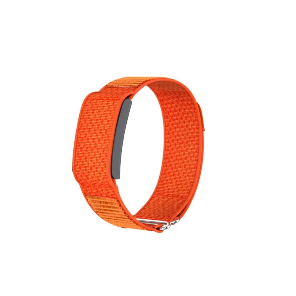 Banda deportiva de nailon, banda para bíceps, diseño de bucle, correa de seguimiento de Fitness transpirable, banda ajustable para brazo/carril para correa de Helio Amazfit