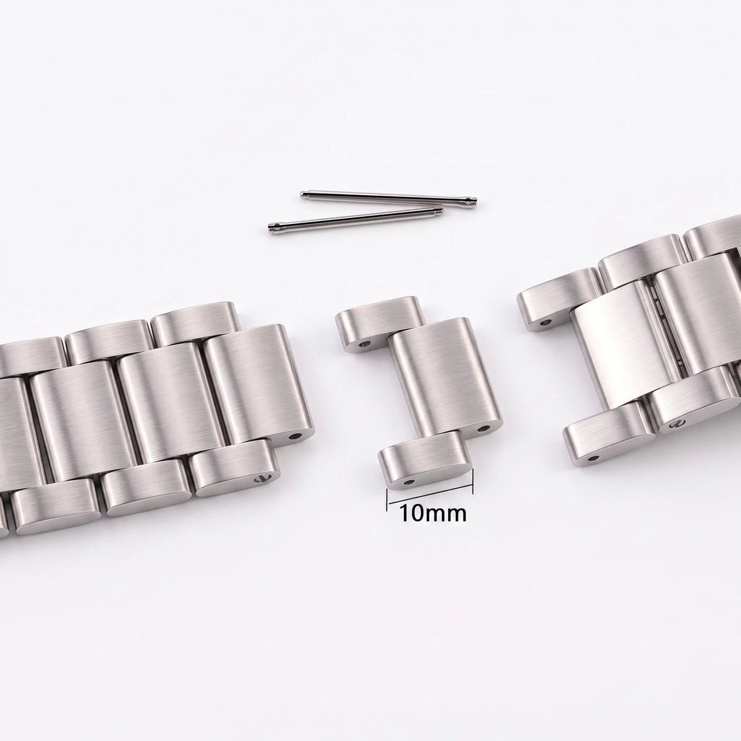 Correa de reloj de acero inoxidable sólido, pulsera de Metal de 18, 20, 21, 22, 23 y 24mm, correa de repuesto para hombre y mujer, accesorios para pulsera
