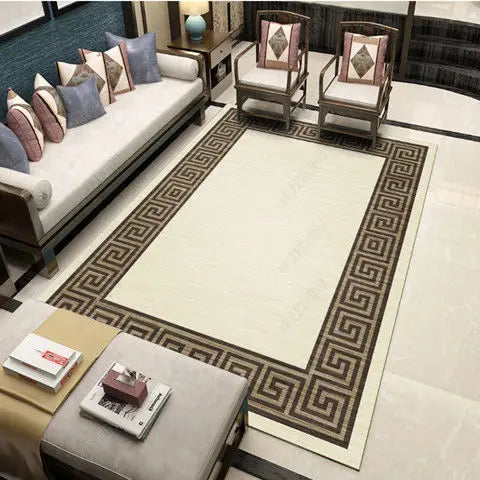 Alfombra moderna y sencilla para el hogar, alfombra para dormitorio, sala de estar, decoración grande para dormitorio, mesas de centro para el hogar, alfombra lavable
