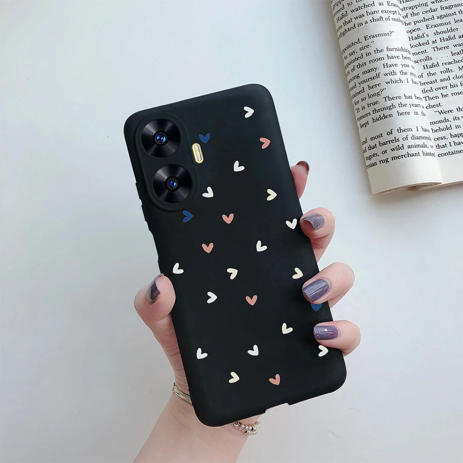 Funda de teléfono para Realme C55, Funda RMX3710, Funda trasera de silicona suave con dibujos animados bonitos para Realme C55 RealmeC55 Funda C 55 Coque