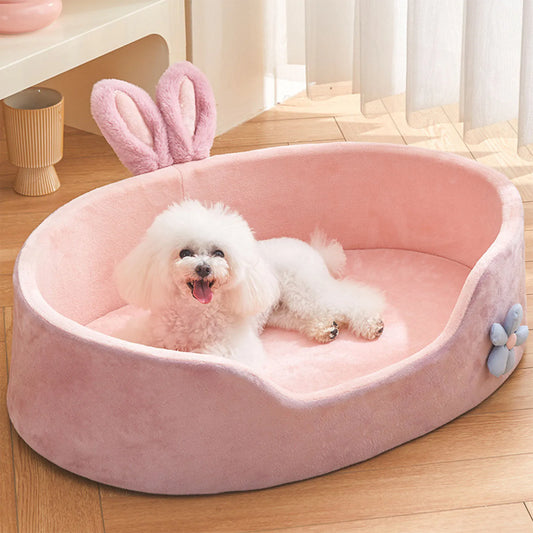 Cama desmontable y lavable para mascotas, cama suave y cálida para dormir, ideal para las cuatro estaciones