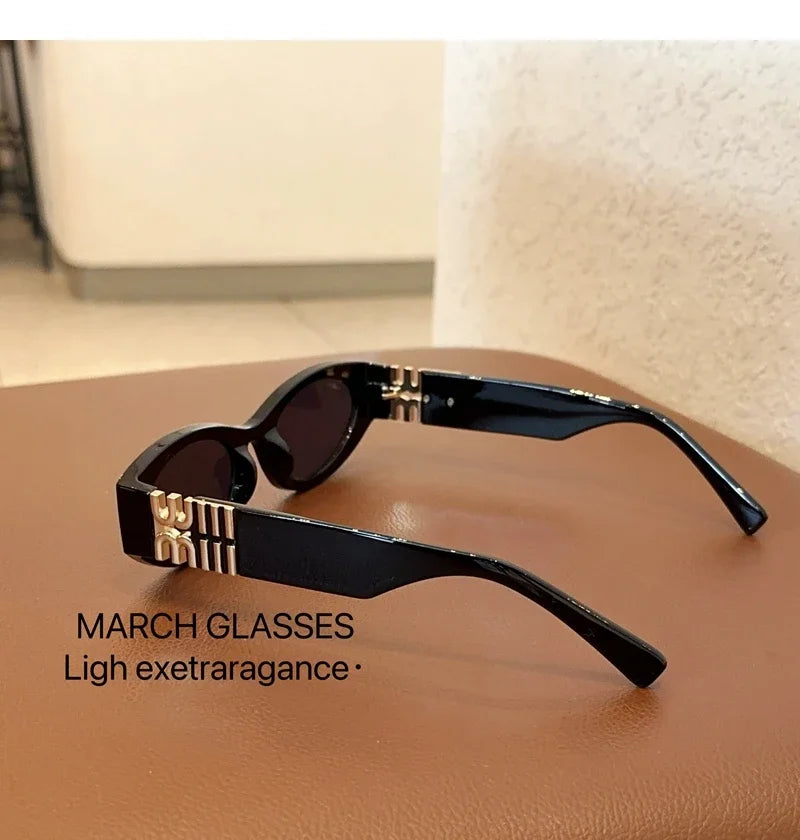 2024 nuevas Gafas De Sol ovaladas De moda para hombres y mujeres, Gafas De Sol modernas para mujeres, Gafas De Sol Retro Premium, Gafas De Sol UV400