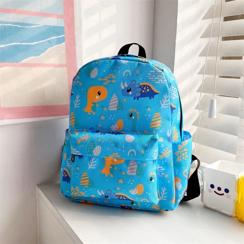 Mochila para niños pequeños, mochila preescolar ligera con bonitos dibujos, mochila de viaje para niño y niña