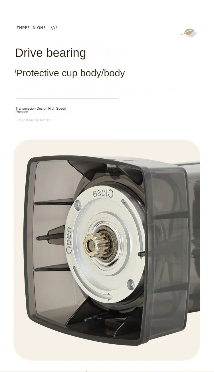 Licuadora de acero inoxidable 6 en 1, 220V, 3L, gran capacidad, corte de verduras y trituradores, picadora de ensalada, picadora de carne, exprimidor
