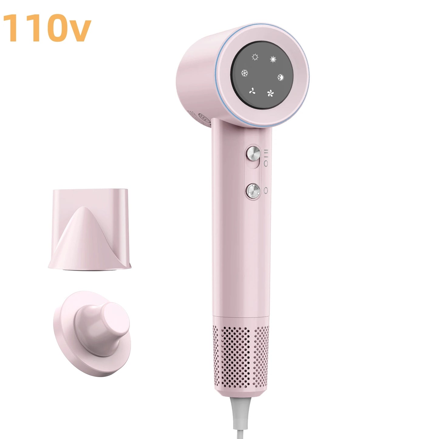 Secador de Pelo GOKOCO de Alta Velocidad 110000 RPM con Iones Negativos, 300 Milhoes, Secado Rápido, Bajo Ruido y Control de Temperatura