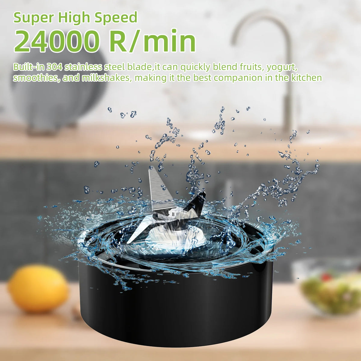 Mezclador eléctrico multifuncional para el hogar, exprimidor, palo de cocina, máquina de suplemento alimenticio, picadora de carne
