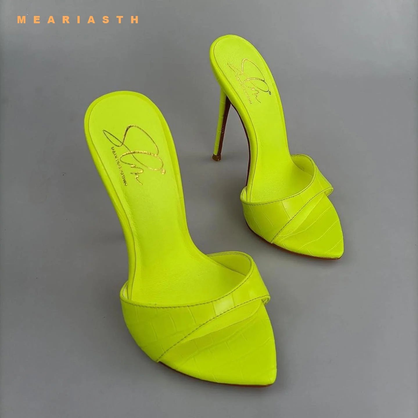 Zapatillas de crin de verano, zapatos de mujer, Sandalias de tacón de aguja súper alto, sandalias de mujer con punta abierta y pasarela para fiesta, talla grande 44