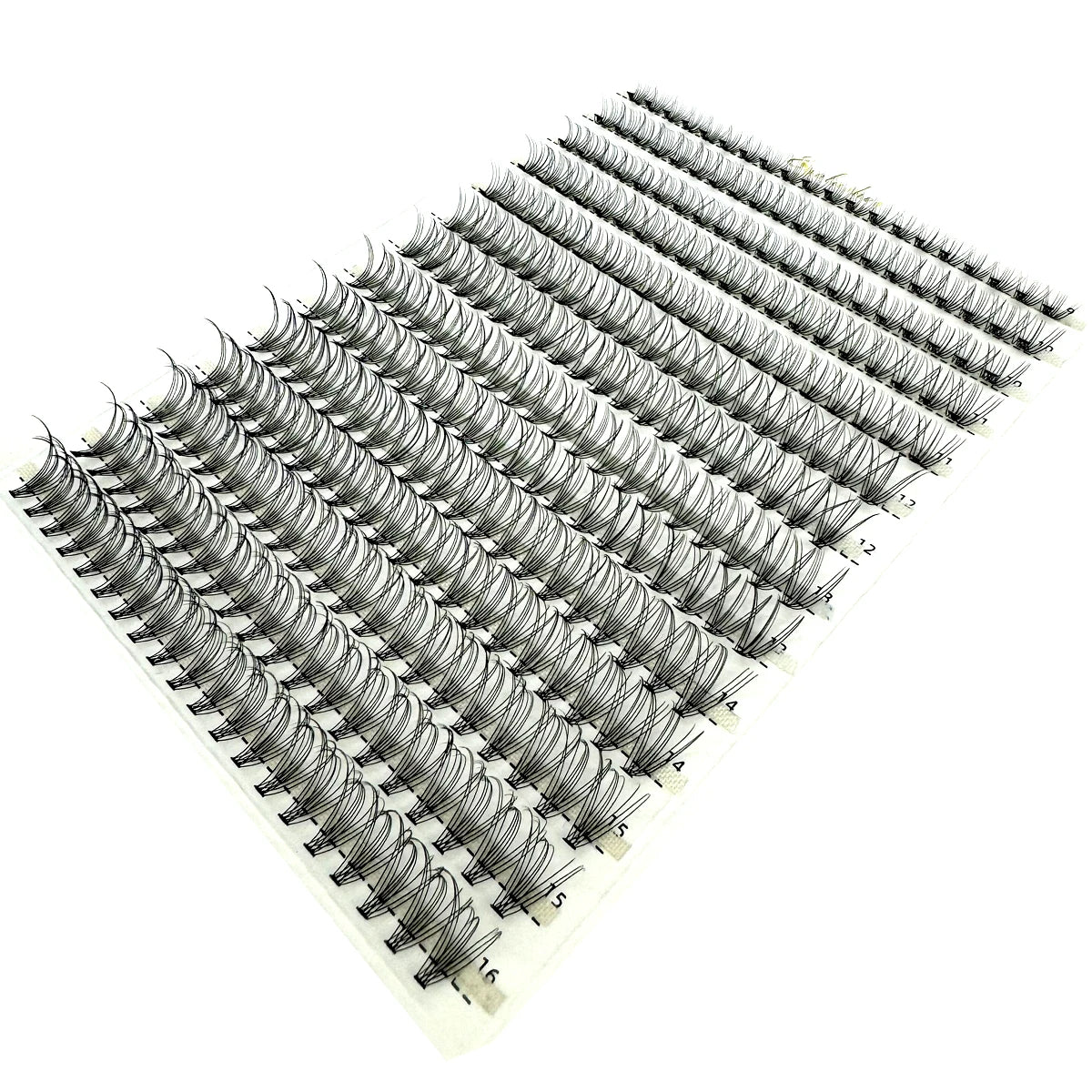AMSDCN 100/280 grupos 30D 40D 60D 80D pestañas rizadas naturalmente suaves maquillaje DIY pestañas postizas