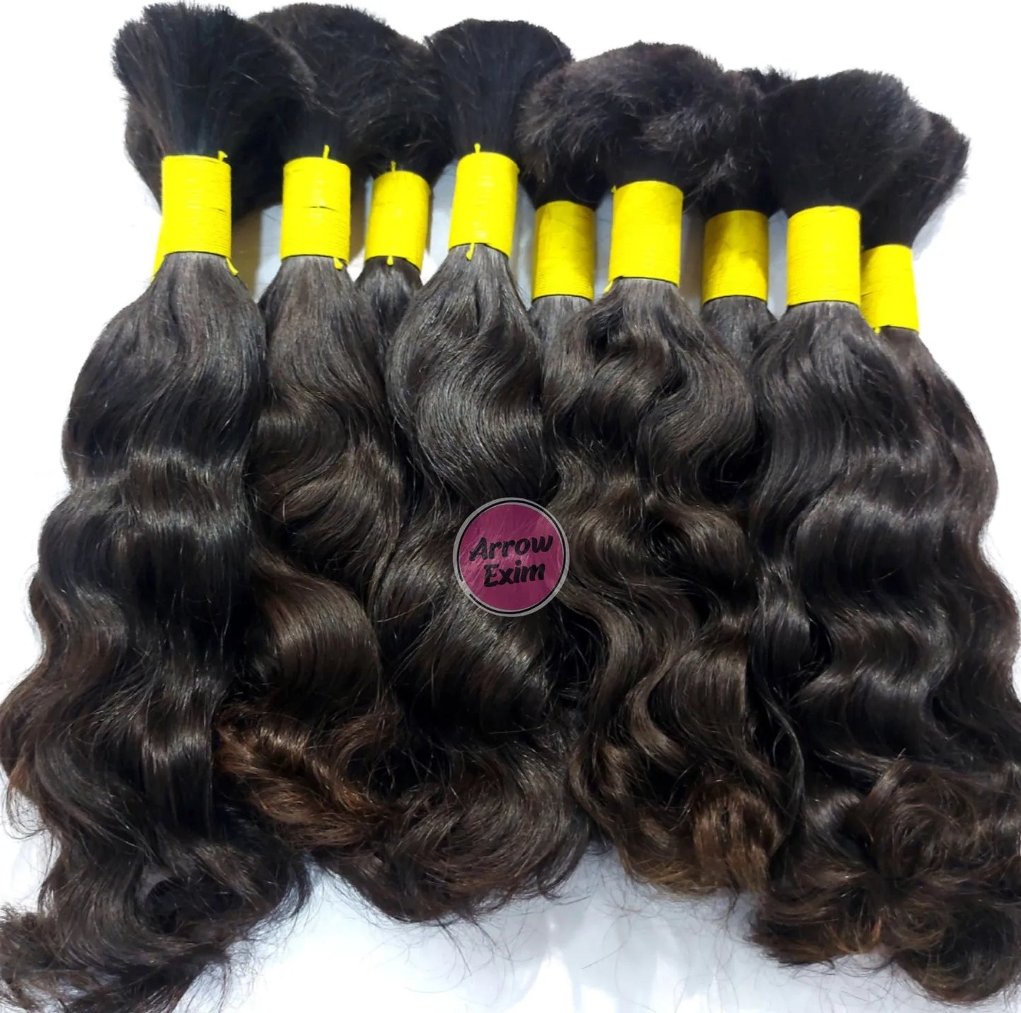Baby Curly Indian Remy Virgin Bulk Hair 100 Grams 12A Quality Top Grade Premium for Braiding
