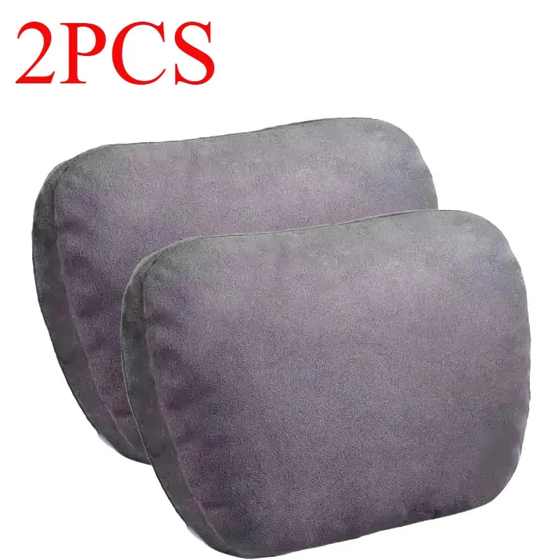 1/2 Uds reposacabezas de coche soporte para el cuello asiento/Clase de diseño Maybach suave Universal ajustable almohada de coche cojín de descanso para el cuello de alta calidad