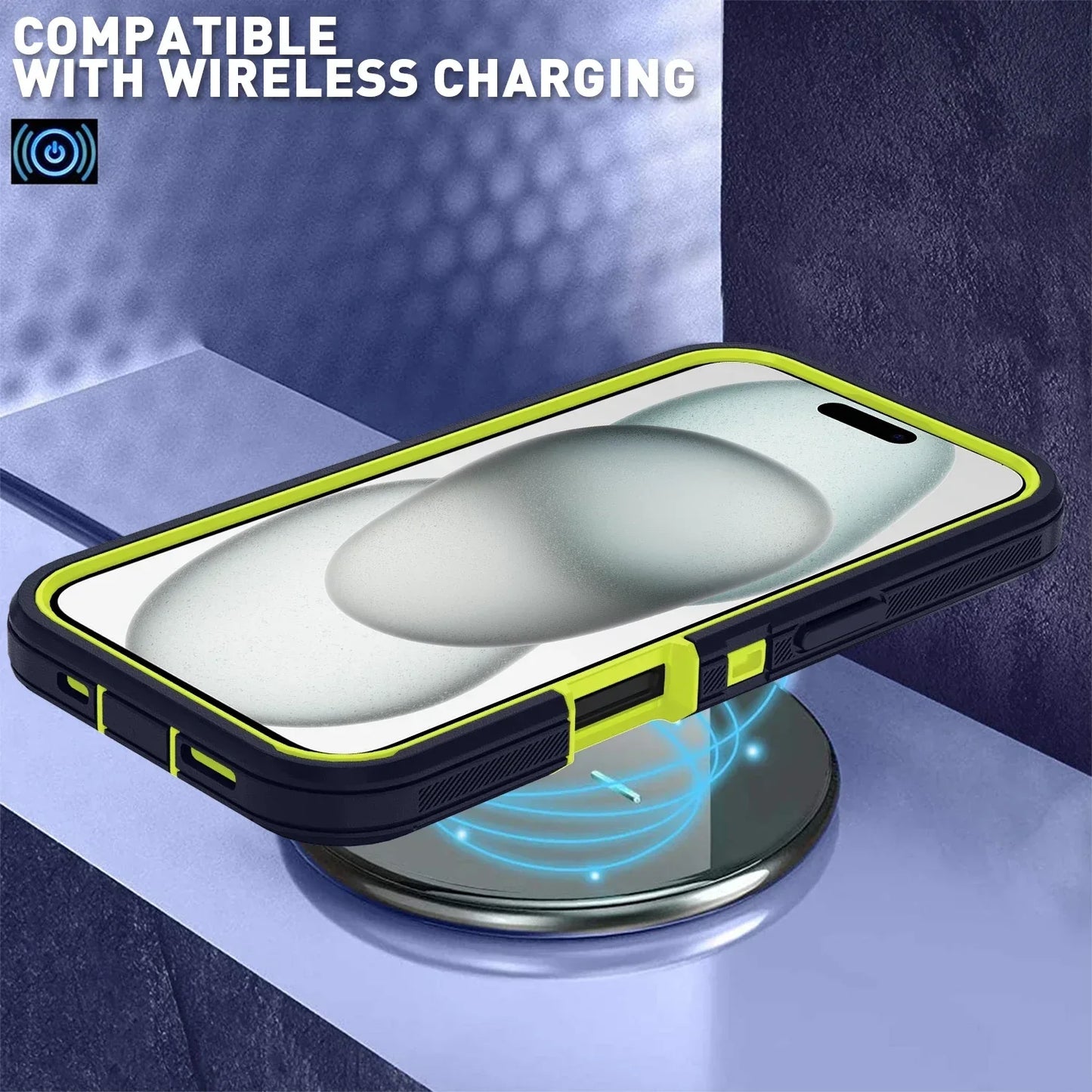 Otter Armor Box-funda de teléfono Defender a prueba de golpes para Iphone 16 11 12 13 14 15 Pro Max XSMAX 7 8 SE2 16E, funda trasera dura con Clip