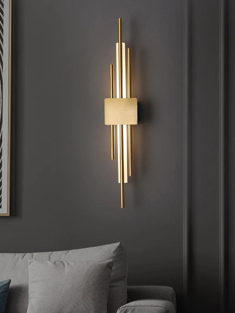 Lámpara de pared LED moderna, iluminación interior, apliques de pared para baño, accesorio de iluminación para sala de estar, pasillo, decoración de dormitorio, luces de pared